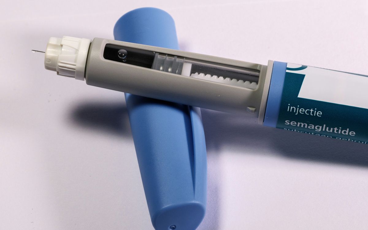 A semaglutide injection pen.